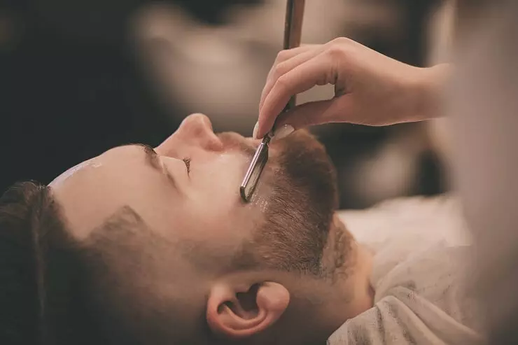 pochoir à barbe