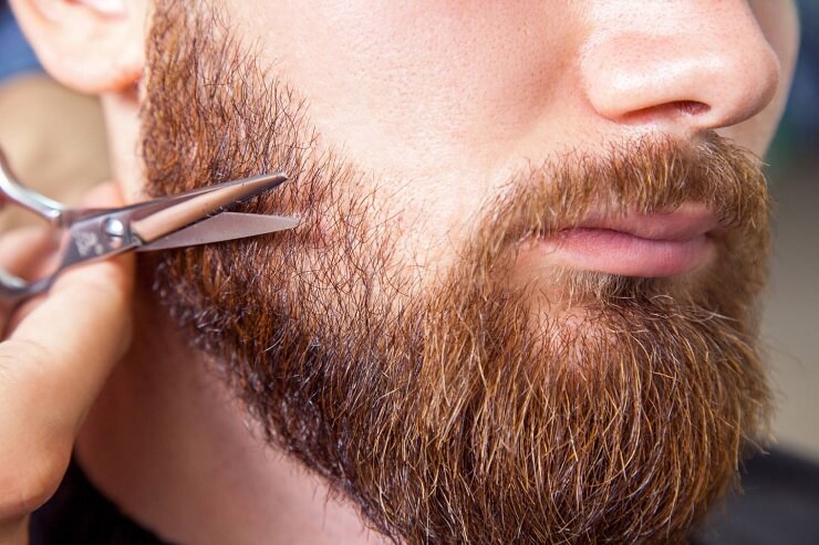 ciseaux barbe et moustache